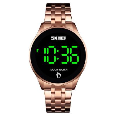 China Skmei 1579 Waterproof Unisex LED Alarm Student Wristband Couples Electronic Digital Watch for sale