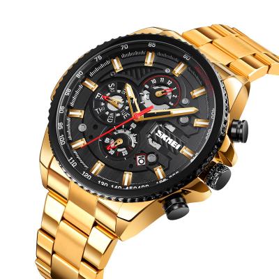 China Skmei M023 Luxury Waterproof Mechanical Calendar Watch High Quality Automatic Mens Watches for sale