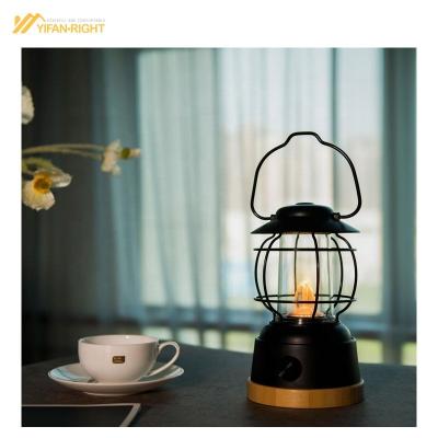 China 2021 Garden Knight Vintage LED Lantern Camping Light Tent Lamp Indoor Outdoor Outdoor Garden Lantern for sale