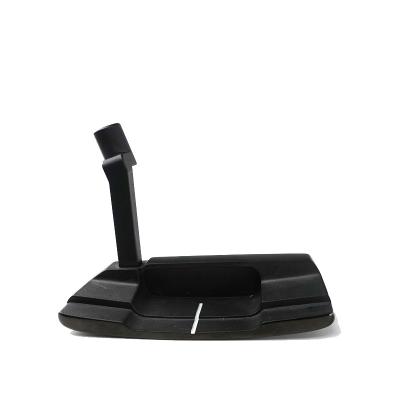 China Single Key OEM Design CNC Milled Blade Right Handed Casting Men's Putter Black Golf Club Heads for sale