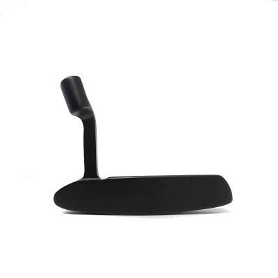 China Newest design big quality golf club equipment sus head material left hand only wedge putter black head for sale