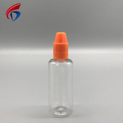 중국 E-Liquid Oil 1oz 2oz PE Smoking Dropper Bottles 30ml 60ml Plastic Dropper Bottle For Liquid Evape Child Proof And Tamper Bottle Visible Cap 판매용