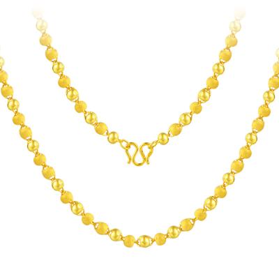 China Wholesale Daty Simple 24K 999.9 in Dubai 18K CLASSIC Solid Gold Manufacturer Chain Designs for sale