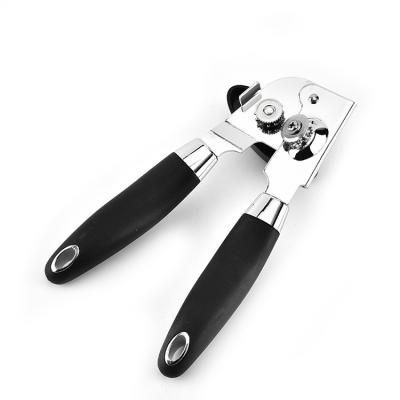 China Amazon Hot Selling Viable Kitchen Instrument Multifunctional Hand Held Bottle Tin Opener Stainless Steel Manual Can Opener for sale