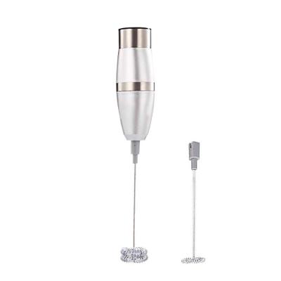 China Kitchen Accessories Stainless Steel Milk Bubbler Mini Electric Egg Beater Customized Viable Hot Selling Electric Milk Hand Mixer for sale