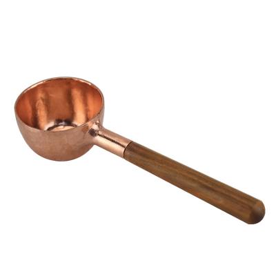 China Viable Natural Walnut Spoon Coffee Beans Spoon Natural Walnut Coffee Bean Spoons for Tea Sugar Salt Long Handle Measuring Coffee Spo for sale