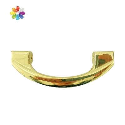 China European style iron metal handle 1501 in gold plating by machine stamped in competitive price for sale