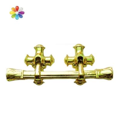 China Coffin and coffin cremation coffin handle. gold color handle for coffin, UK market selling well products for sale