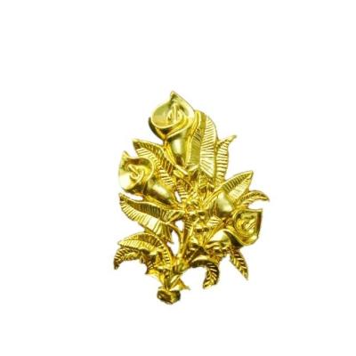 China European style 6202 plastic decoration in gold color and cheaper price for sale