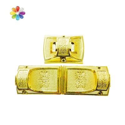 China American Style Funeral Articles For Casket Handle In Square Design Casket Fittings 2208 Gold Color for sale