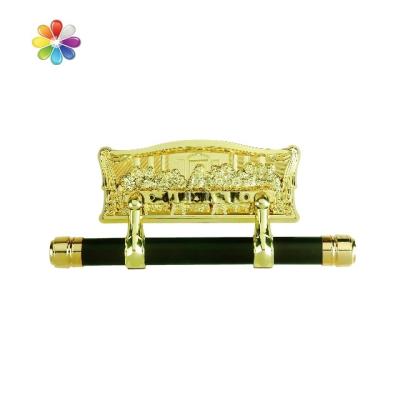 China 2007 American Style Last Supper Design Casket Handle In Gold Color for sale