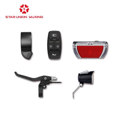 China Wuxing electric scooter conversion kit sharing parts motor controller brakes display meters handles lights escooter accessories. 10