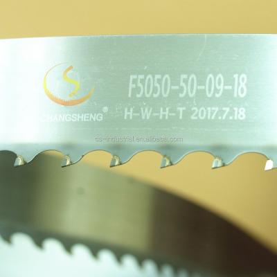 China Hardwood Cutting / Precious Wood CTT Bandsaw Blade For Hardwood Working for sale