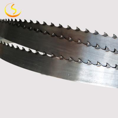 China Cutting Hardwood / Factory Sawmill CTT Carbide Woodworking Wood Band Saw Blade With Spool for sale