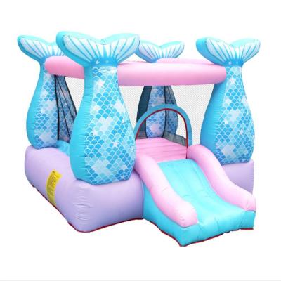 China PVC Inflatable Castle Indoor Children's Playground Equipment Slide Ball Pool Bouncy Amusement Equipments House for sale