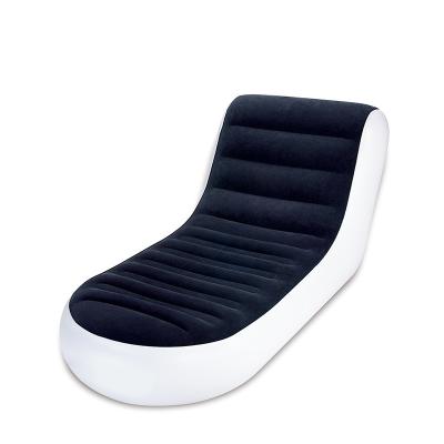 China Other In Stock PVC Inflatable Lazy Lounger Floating Sofa Inflatable Thickened Single Lazy Chair For Sale for sale