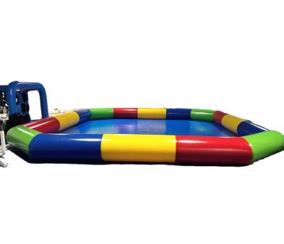 China 2021 Factory Customized Inflatable Water Fun Equipment Color Pools Swimming Outdoor Inflatable Hld556 for sale