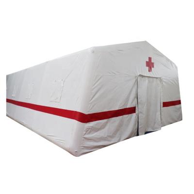 China China Hospital Portable Emergency Inflatable Medical Tent Medical Inflatable Tent Straight Bracing Type for sale