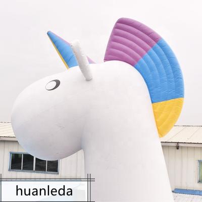 China 2021 PVC Factory Customized 11m Huge Floating Inflatable Unicorn Water Park Equipment For Sale for sale