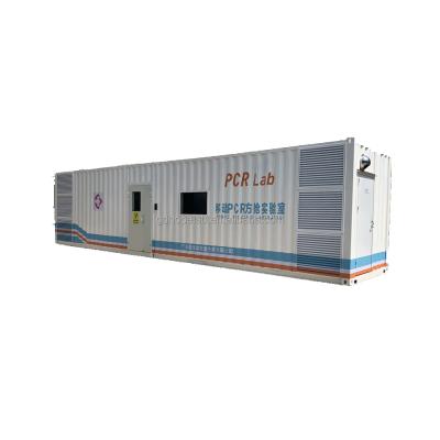 China Wholesale mobile and portable smart mobile PCR container cabin hospital factory nucleic acid testing lab for sale