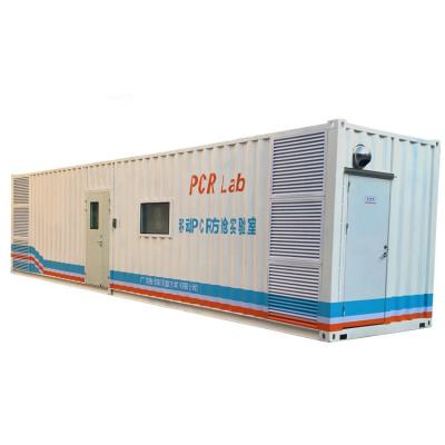 China Wholesale Mobile and Portable Factory Mobile PCR Lab Nucleic Acid Shelter for sale