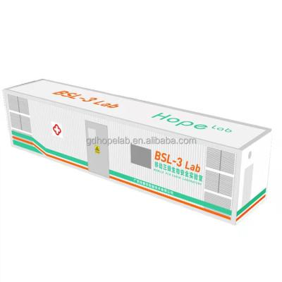 China France Portable Application Shelter Mobile And Mobile Lab Made In China for sale