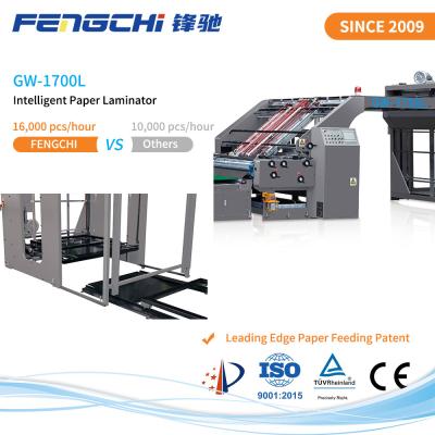 Chine GW-1700L Laminateur litho automatique complet pour carton ondulé à vendre