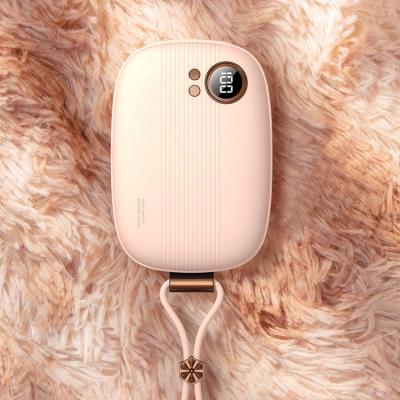 China 5-6 Hours Portable VANSU USB Type C Pocket Hand Warmer Custom Electronic 10000 for sale