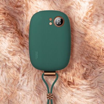 China 5-6 Hours New Pocket VANSU Hand Warmer Powerbank Hand Warmer Power Bank 10000mah for sale