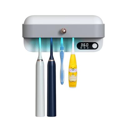 China UV Disinfection + Drying Vansu Hot Sale Kids Toothbrush Holder Wall Mount Toothbrush Holder for sale