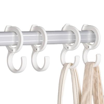 China Good Quality S-Shaped Carrier Loop Plastic Hook Hanger Viable With Handcuff Structure for sale