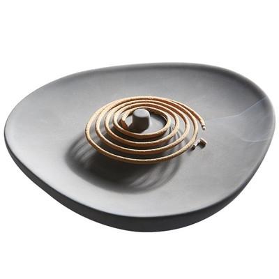 China Chinese Wholesale Mosquito Repellent Frame Cement Incense Concrete Incense Dish Decorate Rise Burner for sale