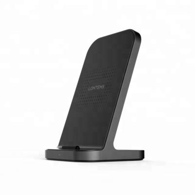 China Dual Coil 7.5W/10W Qi Fast Charging Wireless Charger 10w Wireless Charger Stand Fast Charging Wireless Charger for sale