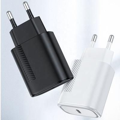 China Mobile Phone USB 20W C Wall Charger 18w Palladium Dual Port Fast Charging Charger For iPhone 12 for sale