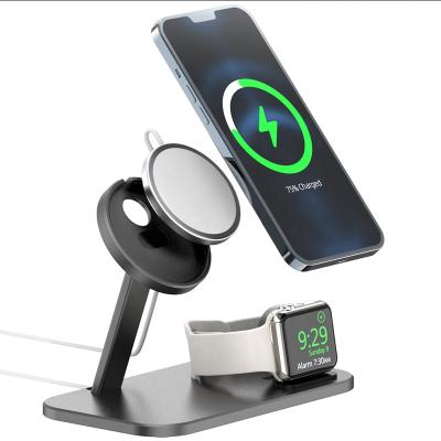 China PORTABLE Phone Holder Stand For iPhone12 Magnetic Charger Holder for sale