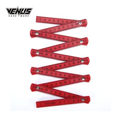 China Durable Flexible Folding Angle Ruler Construction Collapsible Folding Ruler for sale