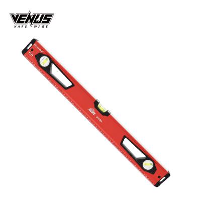 China High Precision Tool Shock Absorption High Accurate Red Measuring Spirit Level for sale