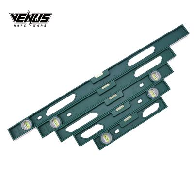 China High Precision Industrial Alloy Spirit Level Aluminum Green Durable Ruler for sale