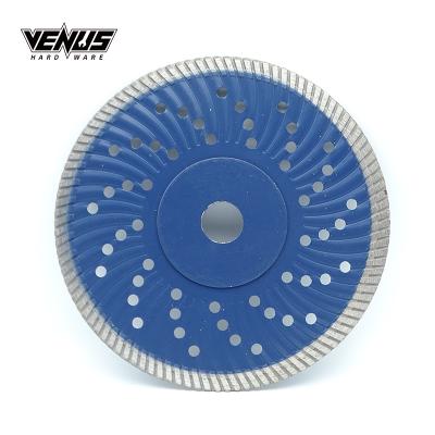 China Customizable Diamond Turbo Reinforced Granite Concrete Slient Hot Press Saw Blade for sale