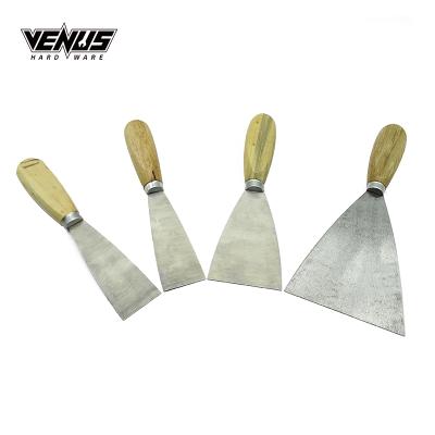 China Various Spackle Handle Putty Wood Knife Scrapers Strong And Durable Thumbs For Plaster Tools for sale