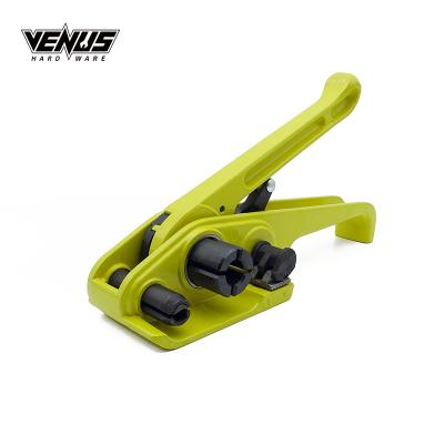 China High Quality Labor Saving Polyester Tighten Tool PP/PET Yellow Manual Strapping Tensioner for sale