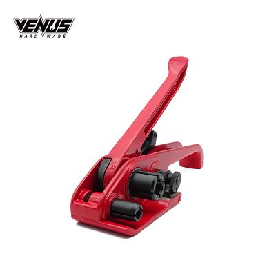 China High Quality Low Price Labor Saving Packing Manual Strapping Tool PP/PET Red Strapping Tensioner for sale