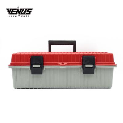 China Plastic Multi-Function Drilling Tool Kit Box Household Drilling Tool Mechanical Tool Box Set Manual Hardware Storage Box for sale