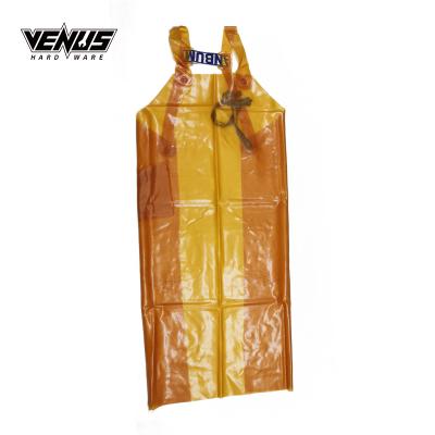 China Waterproof Industrial Adjustable Rubber Kitchen Crossing Beef Tendon Apron For Processing Industry for sale