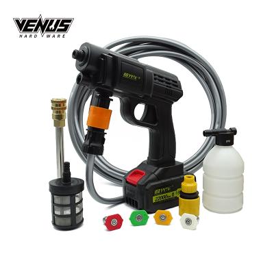 China Anti-collision and durable portable powerful powerful high pressure cordless foam seal gun lithium car wash for sale