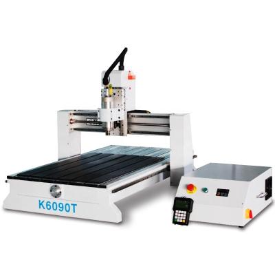 China Rotary Axis Furniture Woodworking Wood Carving Machine 6090 Cnc Router for sale