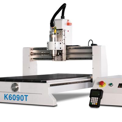 China High Quality Woodworking CNC Router 3d K6090T With DSP Controller for sale