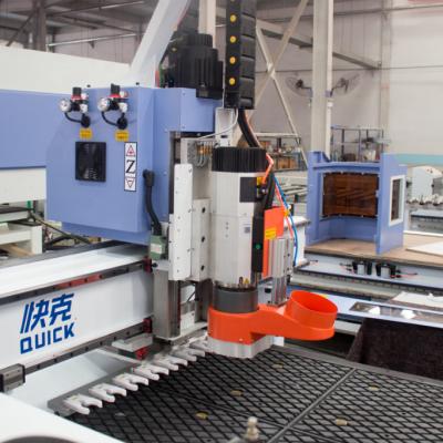 중국 Atc Auto Nesting CNC Router Loading And Unloading Carpentry Machines 판매용