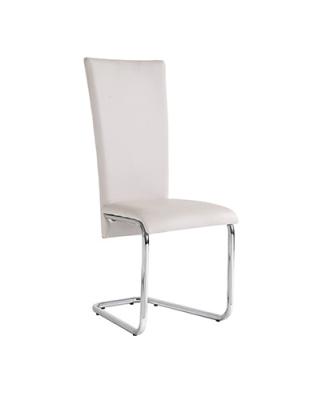 China Custom Free Sample Modern Home Indoor Outdoor Metal Leisure Metal Leg Kitchen Chairs Metal Leg PU Cooling Luxury Dining Chairs for sale