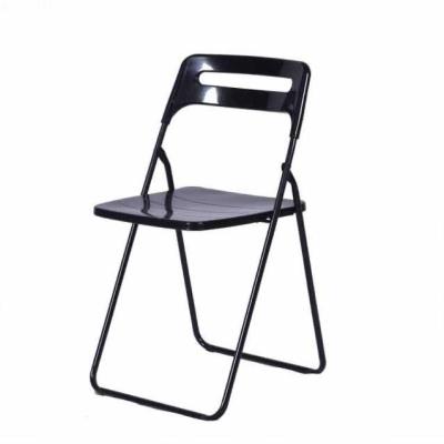 China Wholesale Easy Carry Metal Chairs Customized Cheap Party Chairs White Black Green Yellow Red Indoor Plastic Folding Chairs for sale